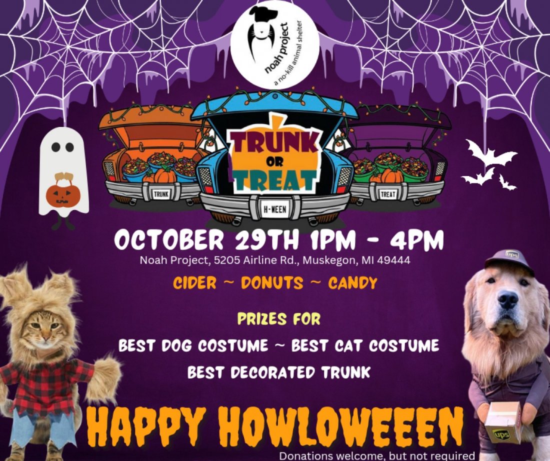 Noah Project Trunk or Treat 2022 Noah Projecy, Muskegon, MI October