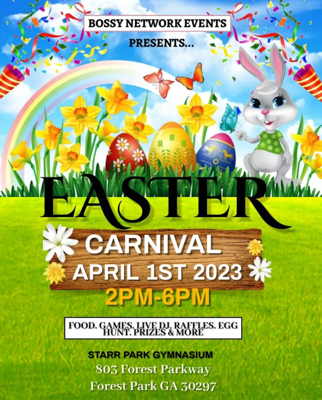 Easter Carnival 2023 Tickets Starr Park, Forest Park, GA April 1, 2023