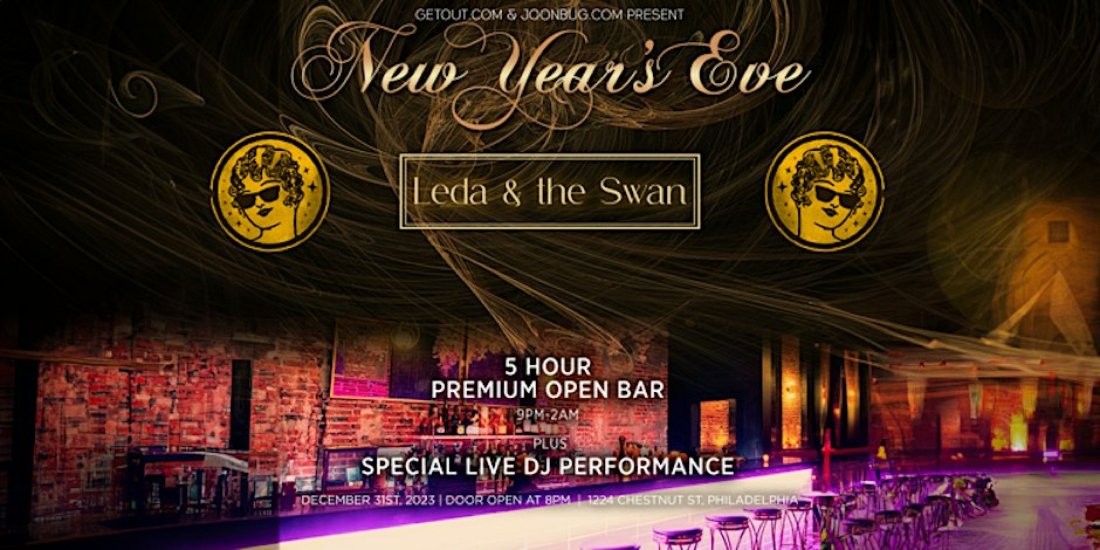 Leda and The Swan New Years Eve Party 2024 Leda's Cocktail Lounge