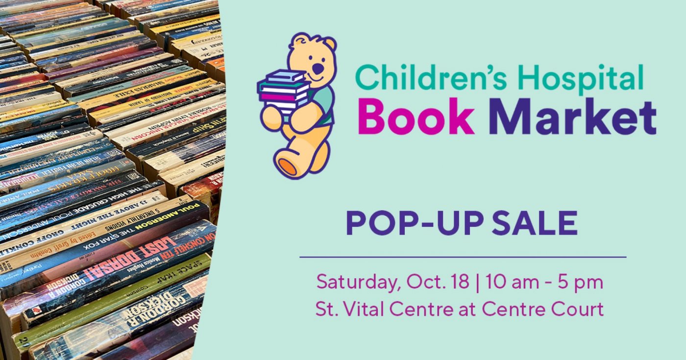 Children's Hospital Book Market Pop-Up Sale