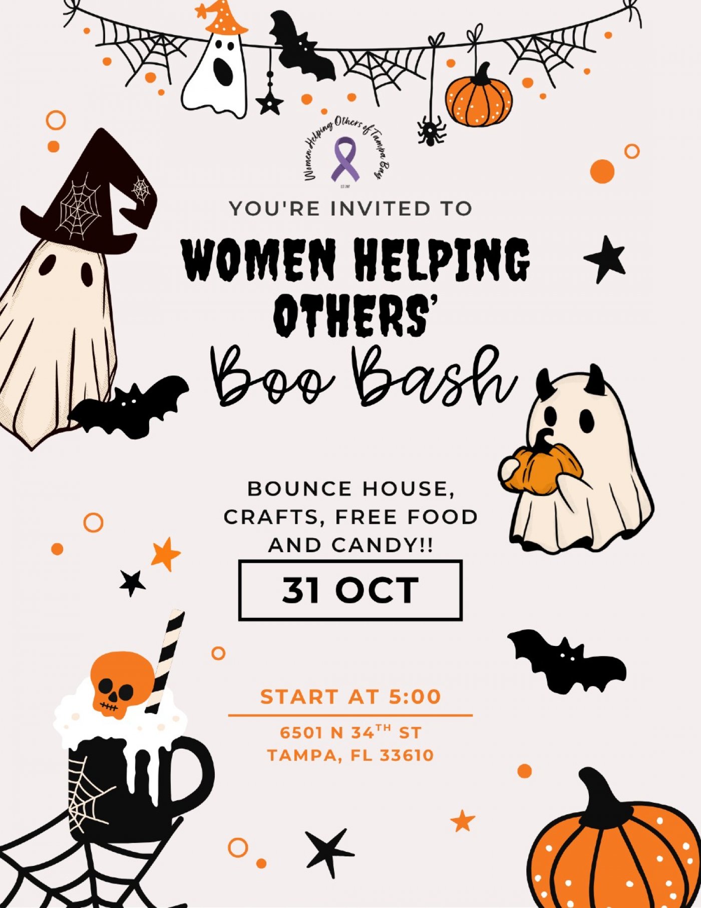 \ud83c\udf83 Women Helping Others' Boo Bash! \ud83d\udc7b