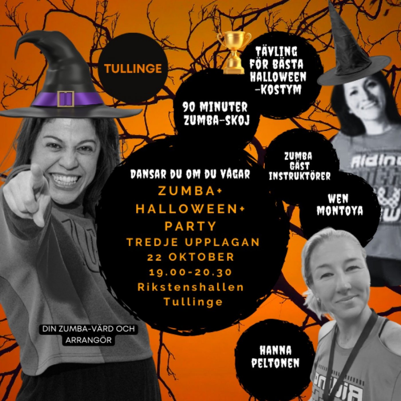Zumba Halloween Party \u2013 3:e upplagan i Tullinge
