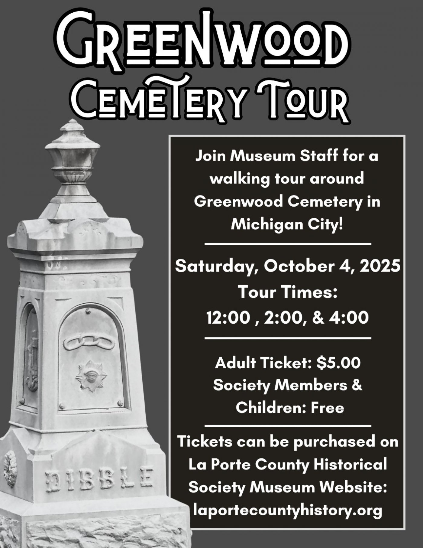 Greenwood Cemetery Tour!