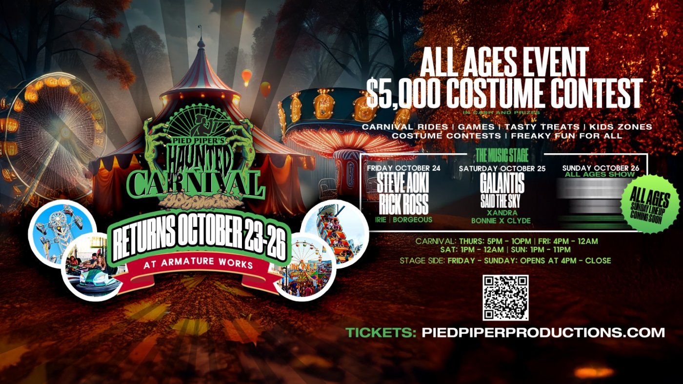 Pied Piper's Haunted Carnival - Top Halloween Event in Tampa