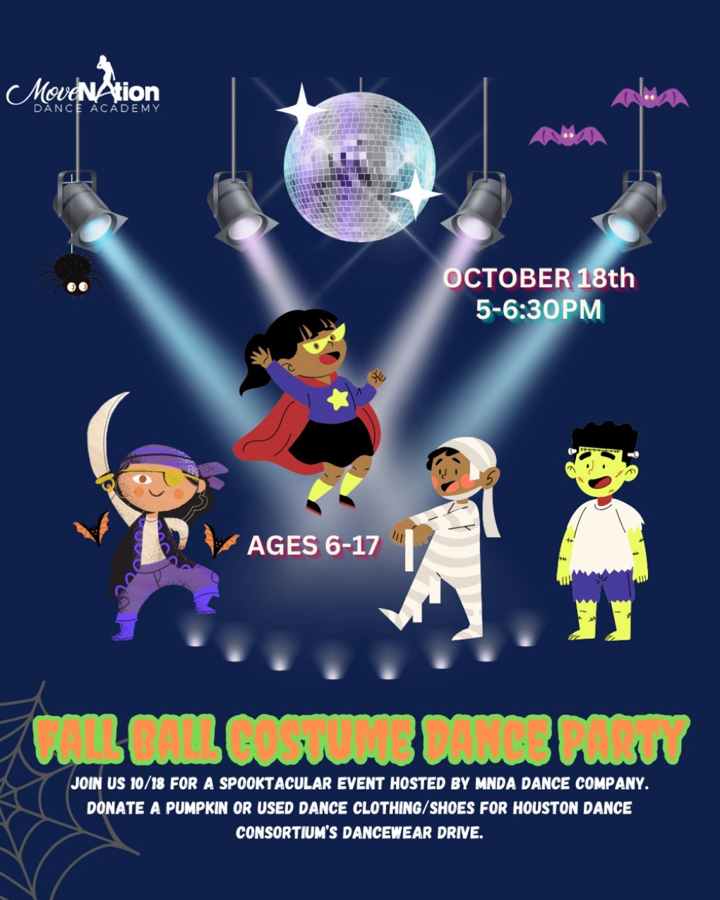 Fall Ball Costume Dance Party