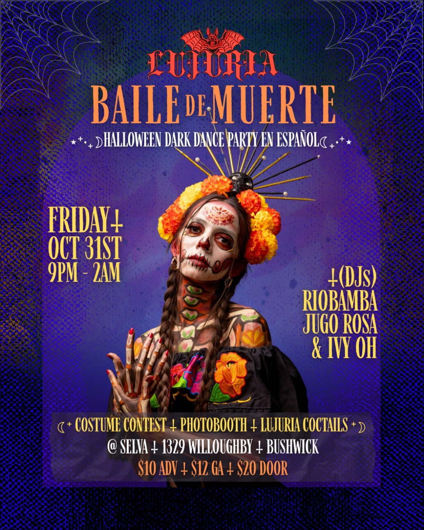 Baile de Muerte: Halloween Spanish Dark Dance Party