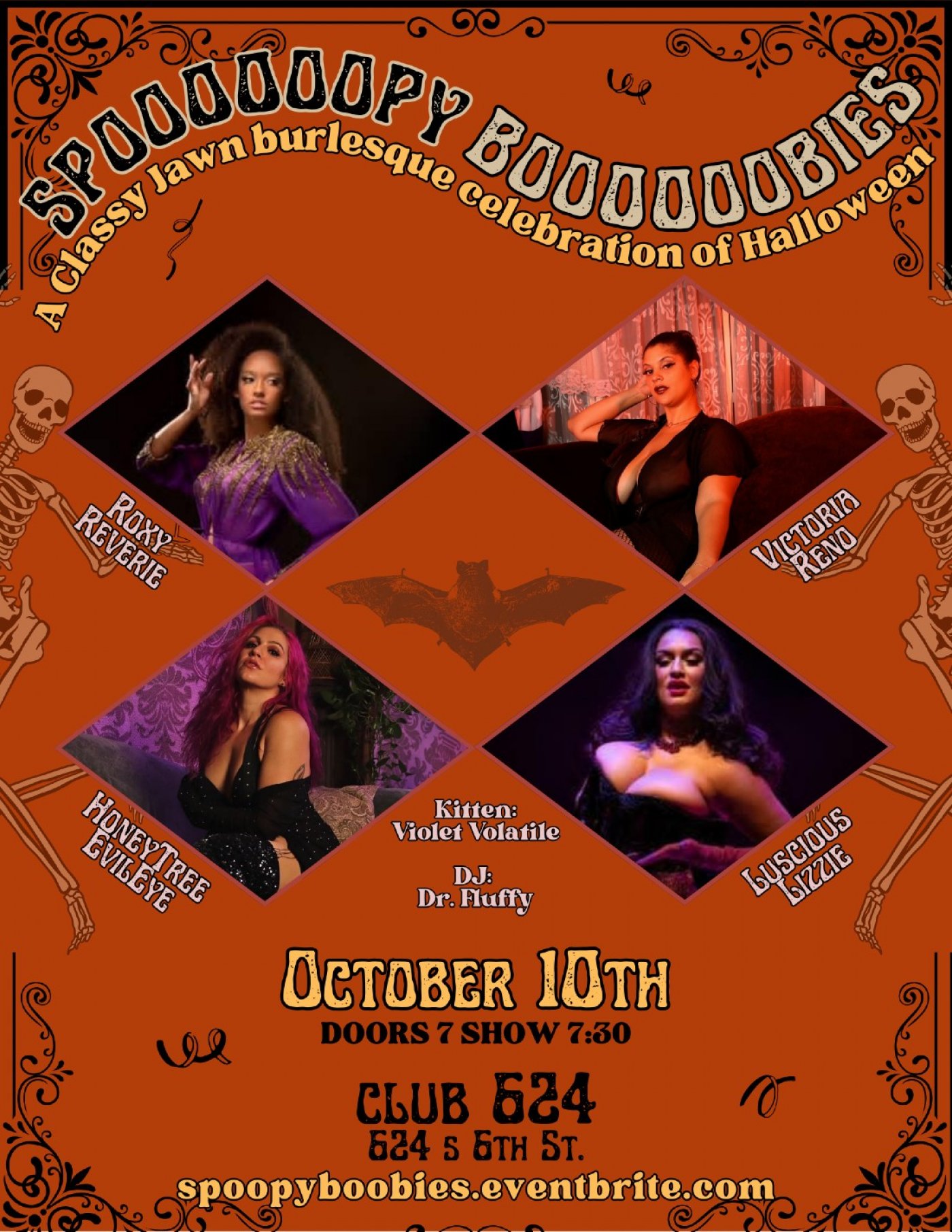 Spoo000ooopy Boo000oobies: a Classy Jawn Burlesque Celebration of Halloween
