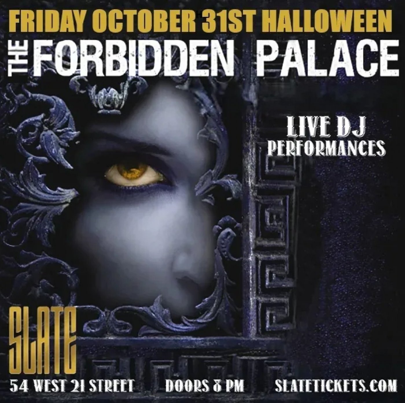 Party at The Forbidden Palace at Slate on 10\/31