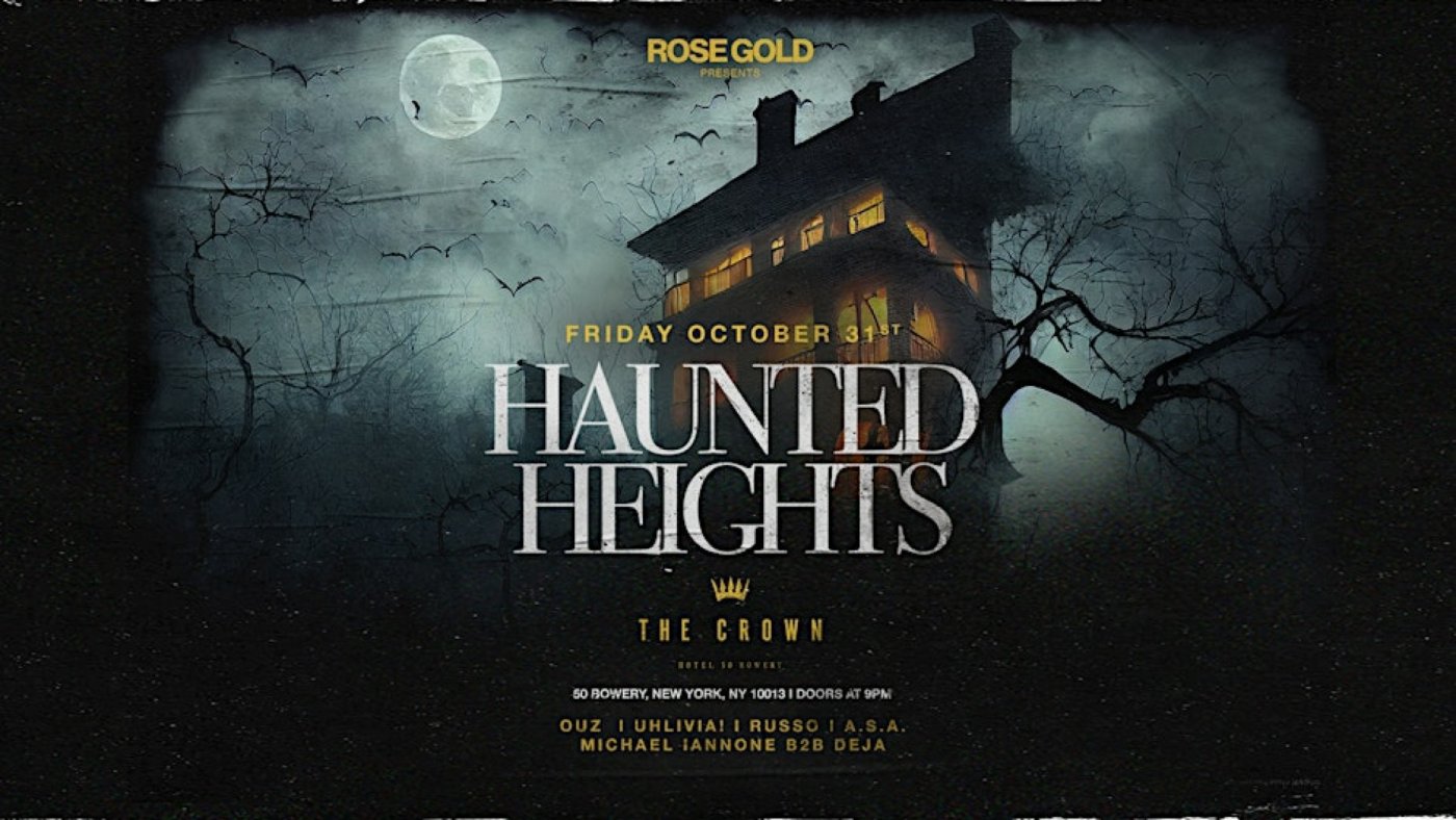 Haunted Heights at Crown Rooftop - 10\/31