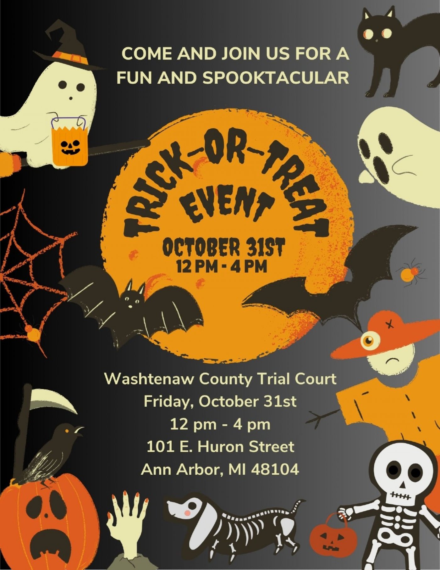 Washtenaw County Trial Court Halloween Trick-or-Treat