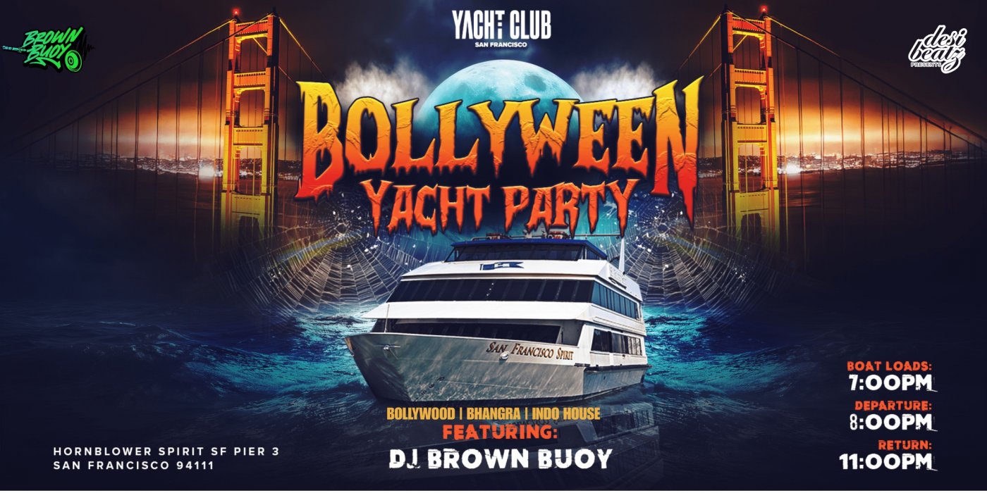 BOLLYWEEN YACHT CLUB - AN EXCLUSIVE BOLLYWOOD HALLOWEEN YACHT PARTY