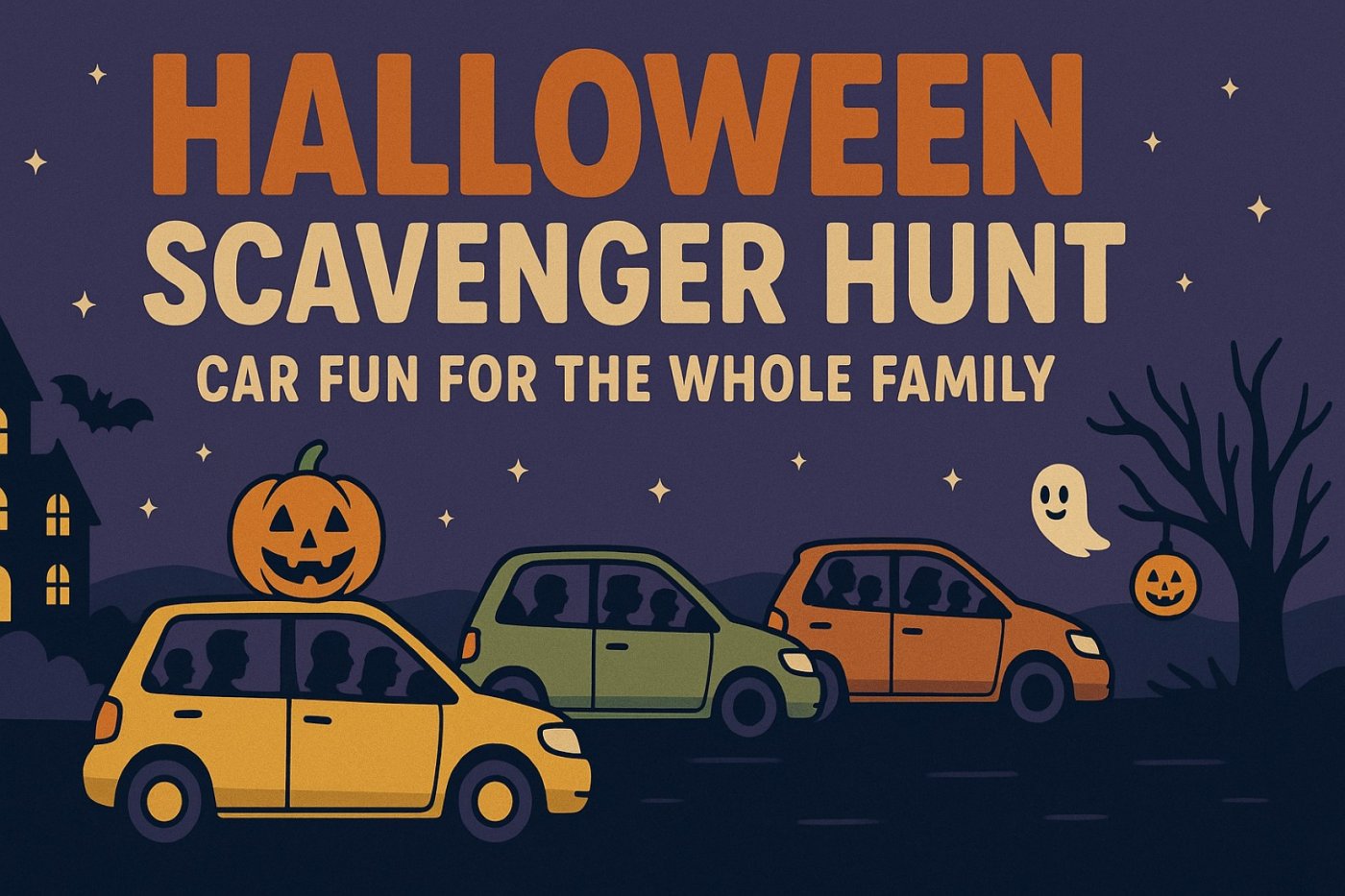 Halloween Lights Scavenger Hunt