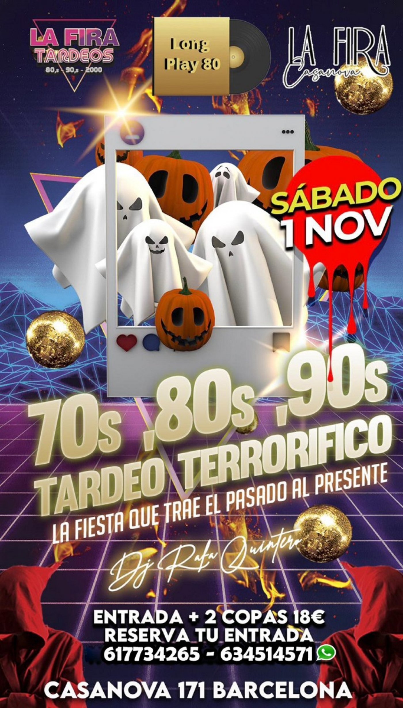 Tardeo Terror\u00edfico 70s 80s 90s \ud83d\udc7b