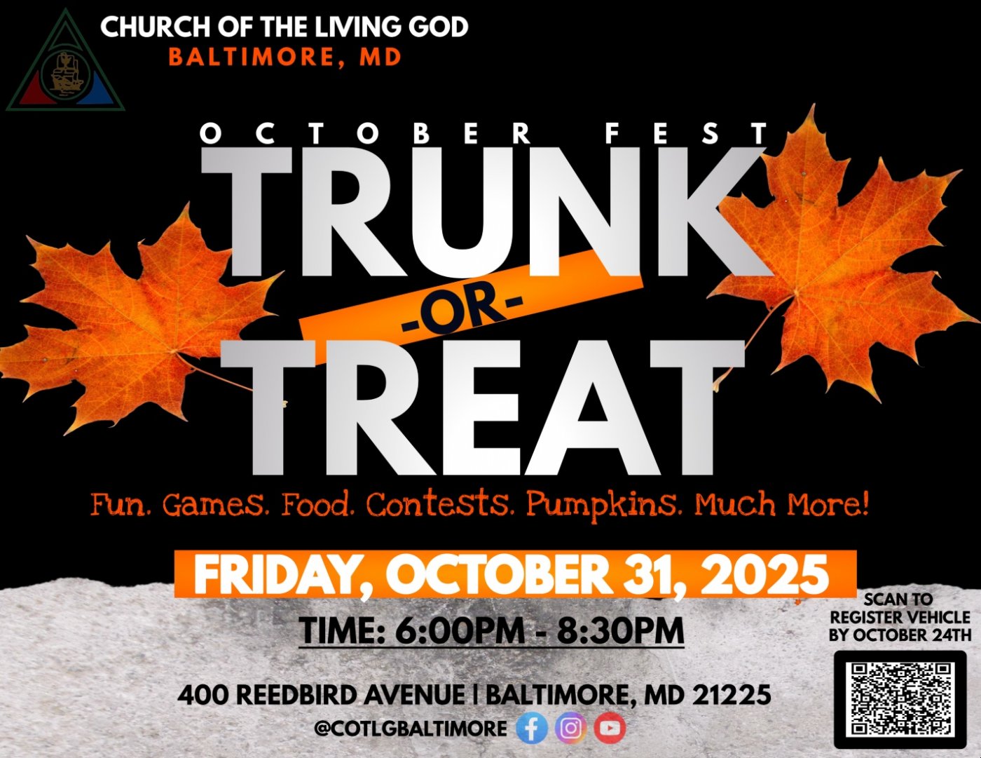 2025 October Fest: Trunk or Treat