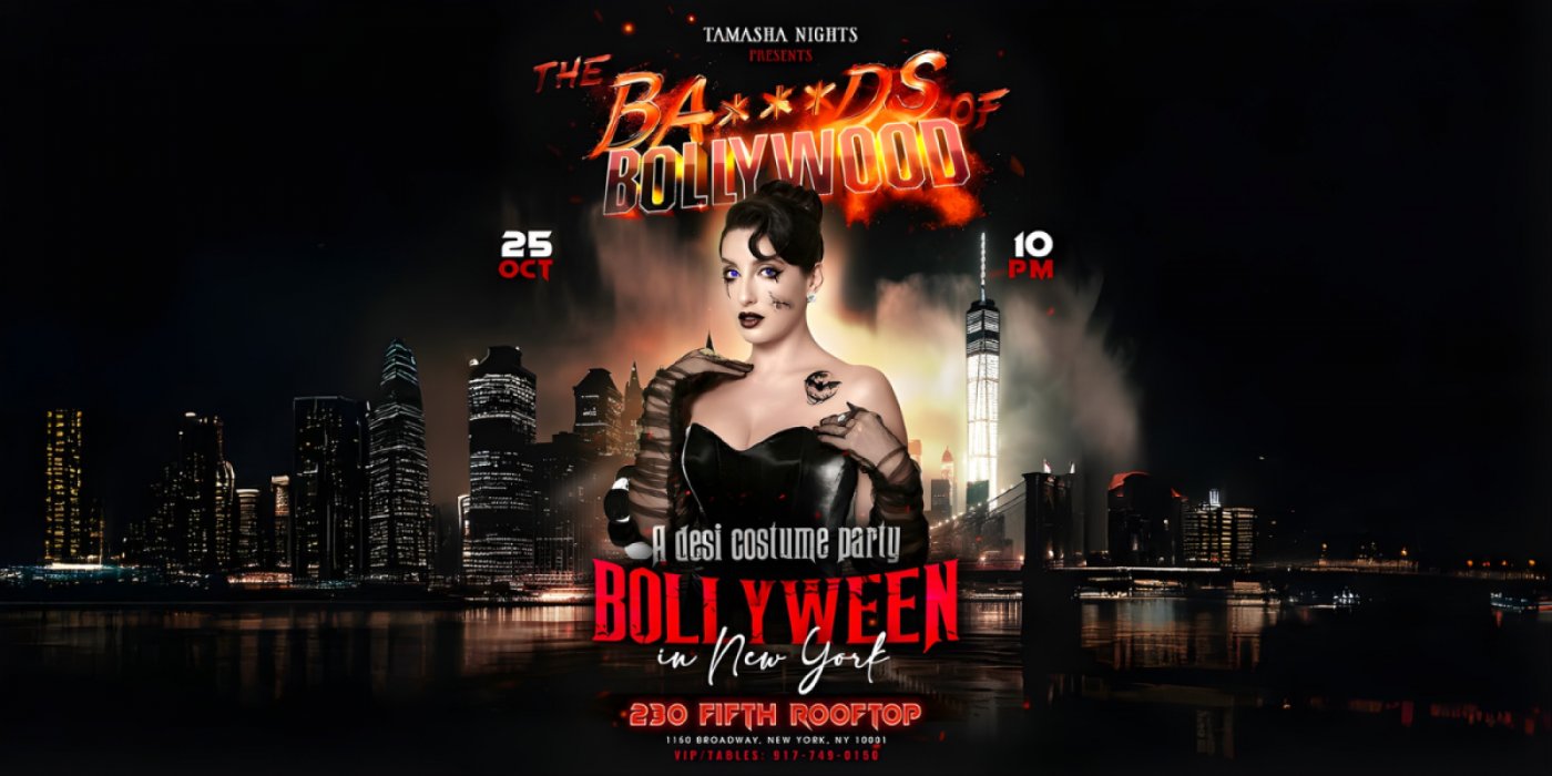 NYC Ba***ds Of BollyWood , A Desi Costume Party @230 Fifth Rooftop
