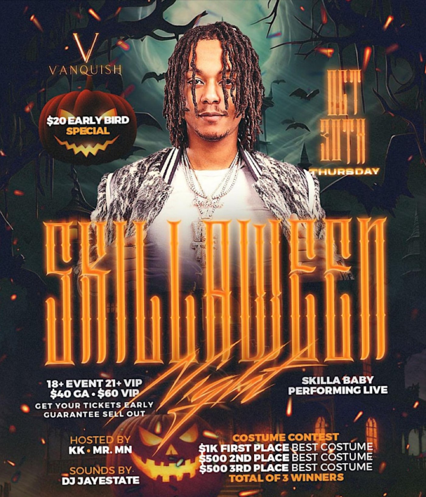 Skilla Baby Live Performing\u203c\ufe0f:SKILLAWEEN\ud83c\udf83