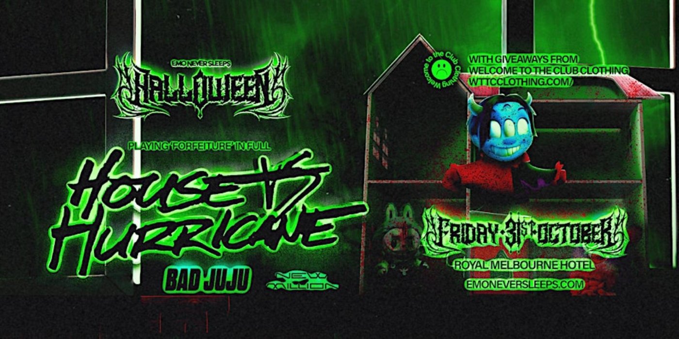EMO NEVER SLEEPS HALLOWEEN '25: HOUSE VS HURRICANE LIVE
