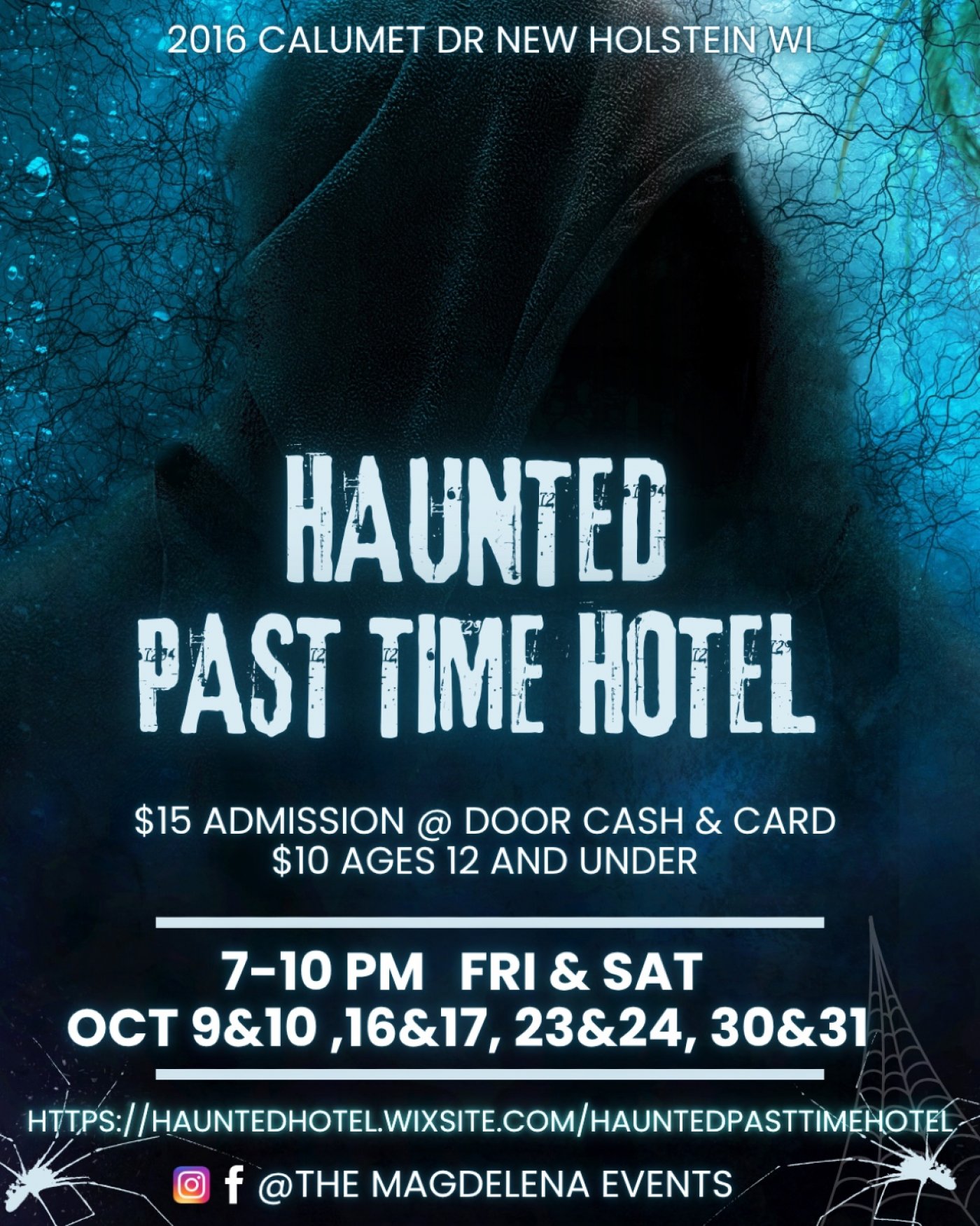Haunted Past Time Hotel: Ghost Tour in New Holstein, Fri Oct 9 | Hunt ...
