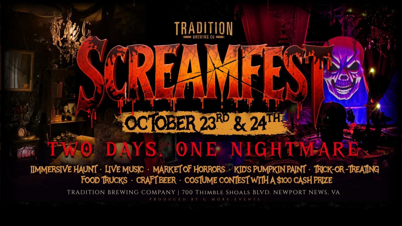 SCREAMfest at Tradition Brewing: Ghost Tour in Newport News, Fri Oct 23 ...